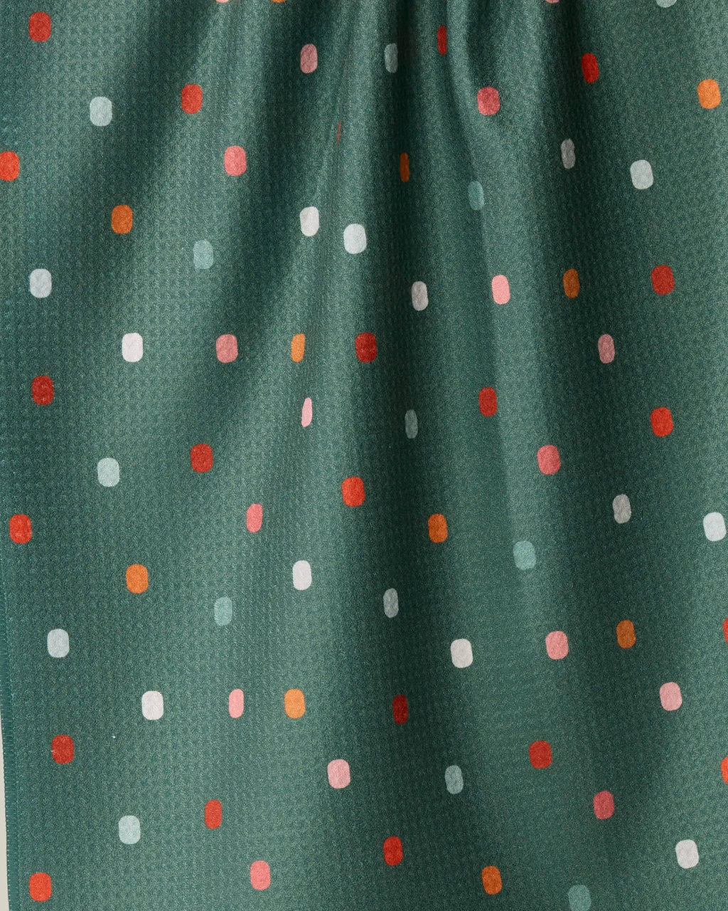 Moss Tile Shuffle Tea Towel