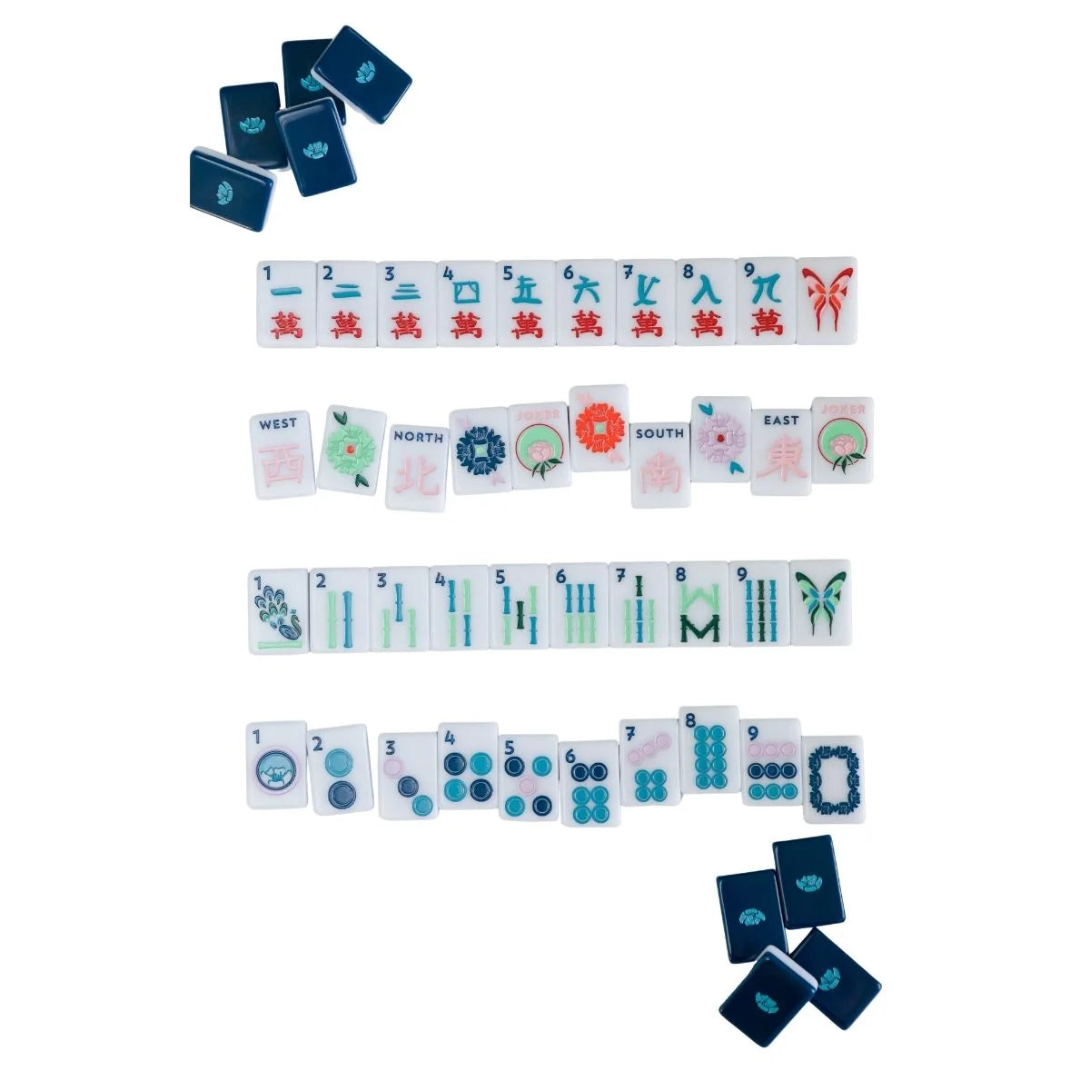 Blue & White House Tiles