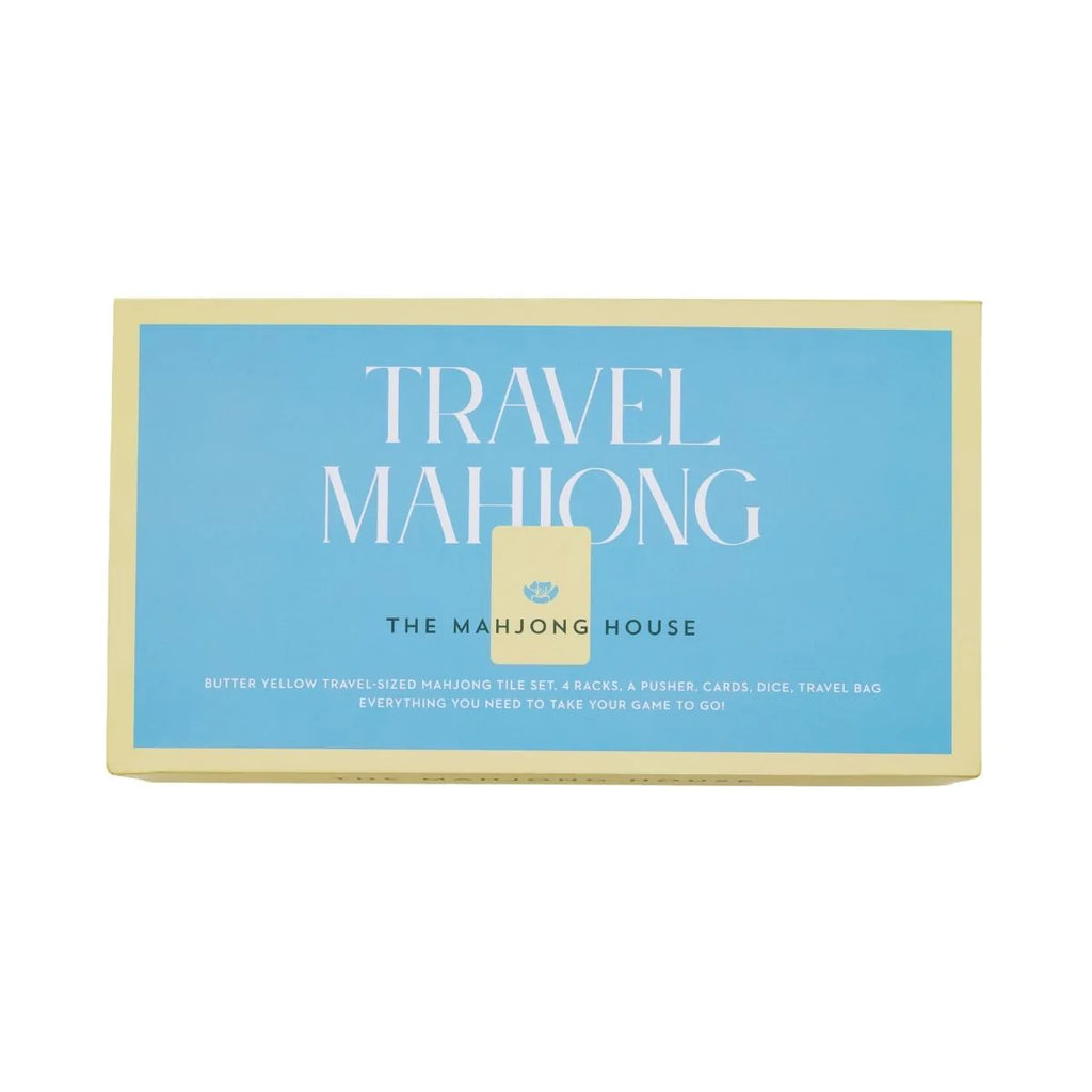 Butter Yellow Travel Mahjong Set
