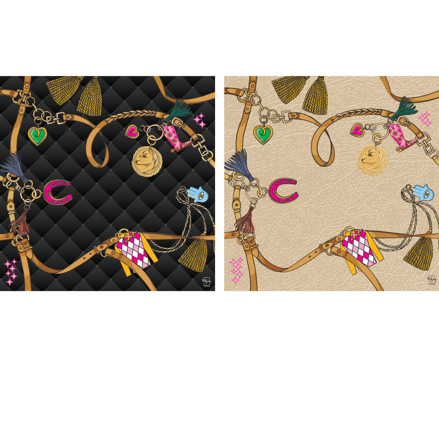 DOUBLE-SIDED YEAR OF THE HORSE MAT
