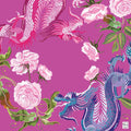 Year of the Dragon Mat - Raspberry Sorbet