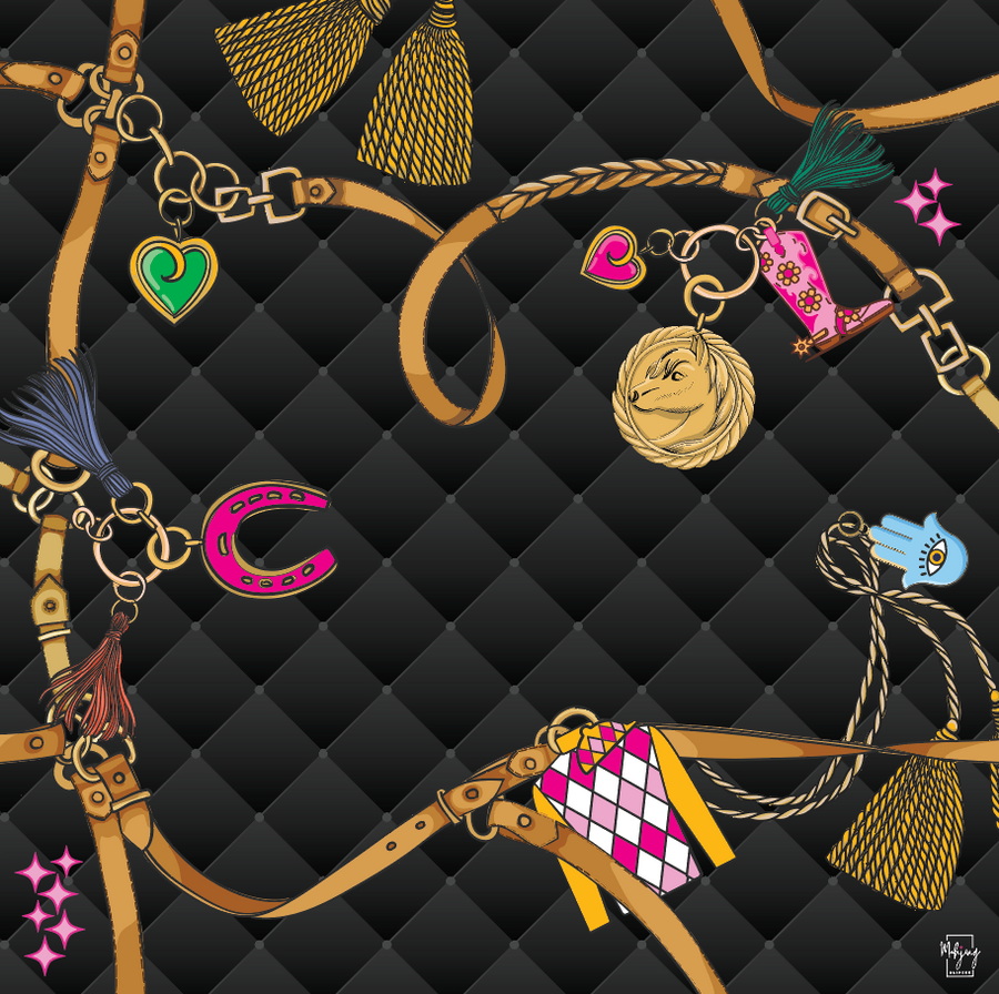 DOUBLE-SIDED YEAR OF THE HORSE MAT