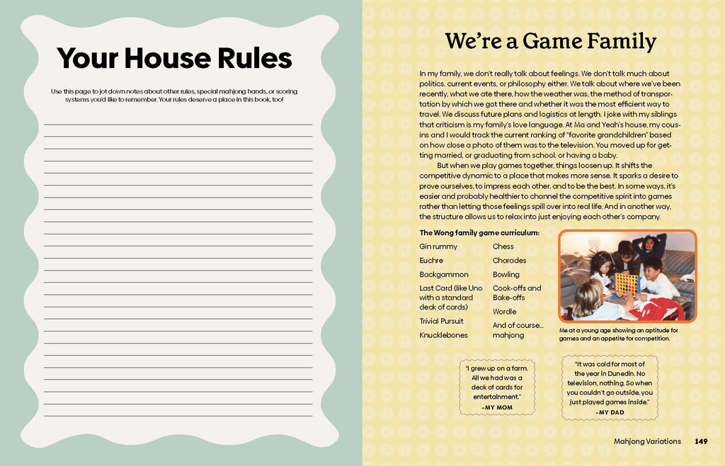 Mahjong: House Rules from Across the Asian Diaspora