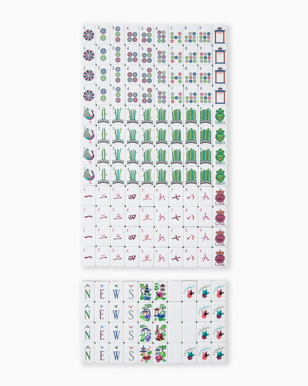 Gatsby Mahjong Tiles