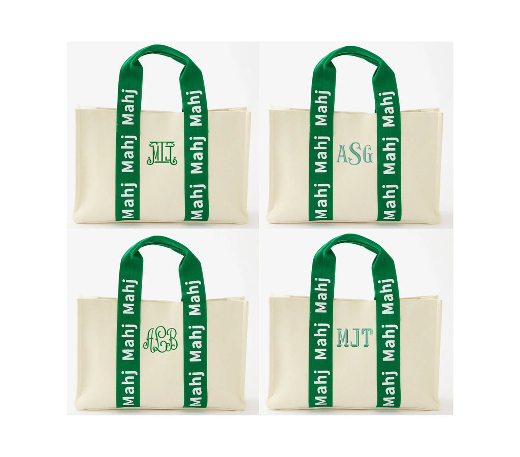 Green Mahj It All Tote