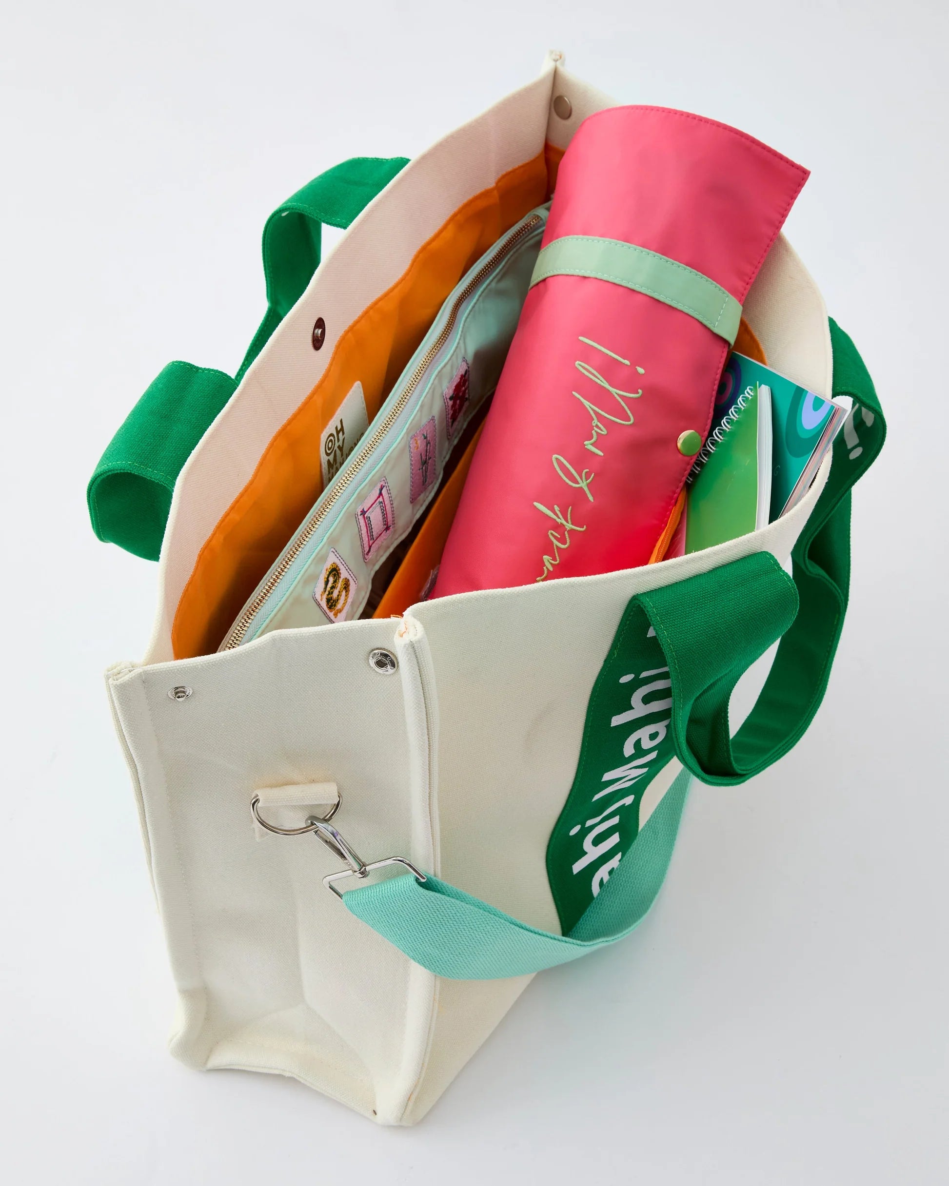 Green Mahj It All Tote