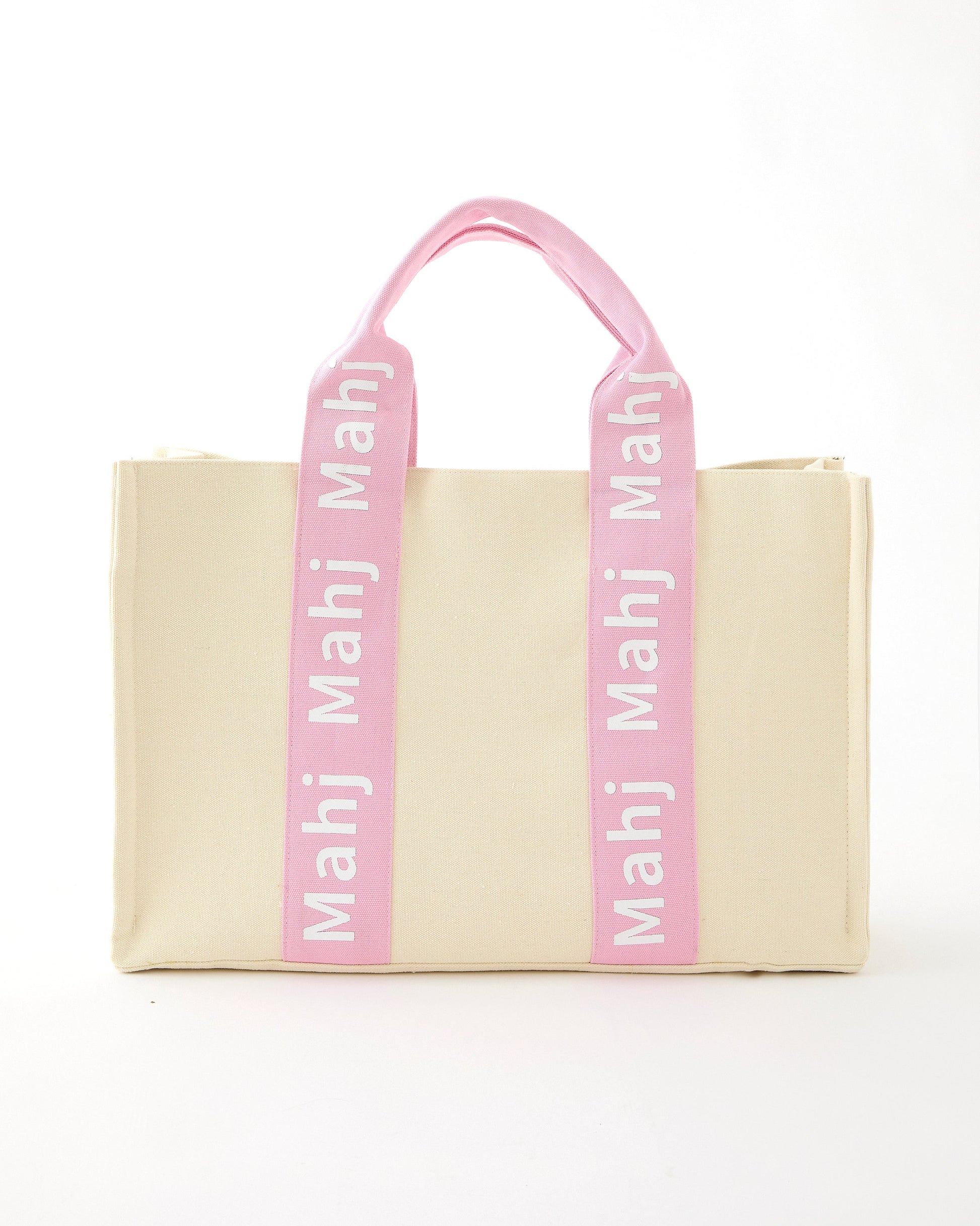 Light Pink Mahj It All Tote
